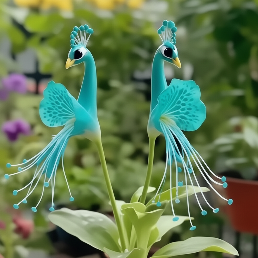 Vibrant Peacock Flower Seeds